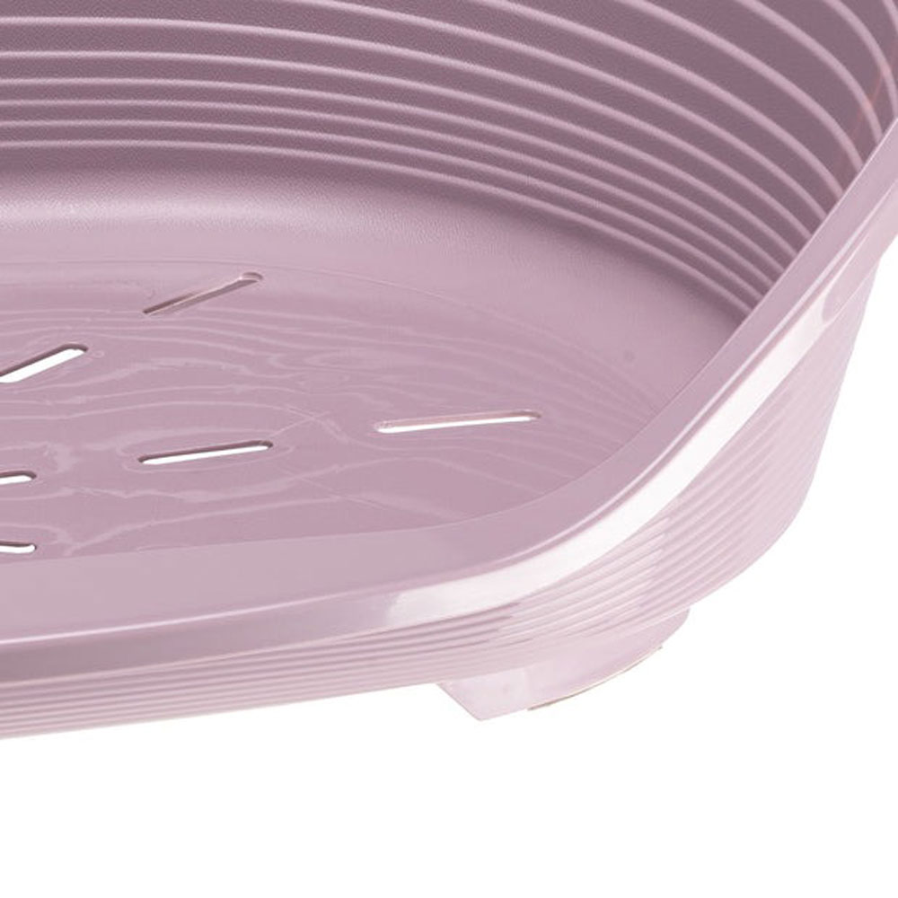 Лежак Для Кошек и Собак Мелких Пород Ferplast (Ферпласт) 49*36*17,5см Siesta Deluxe 2 Розовый