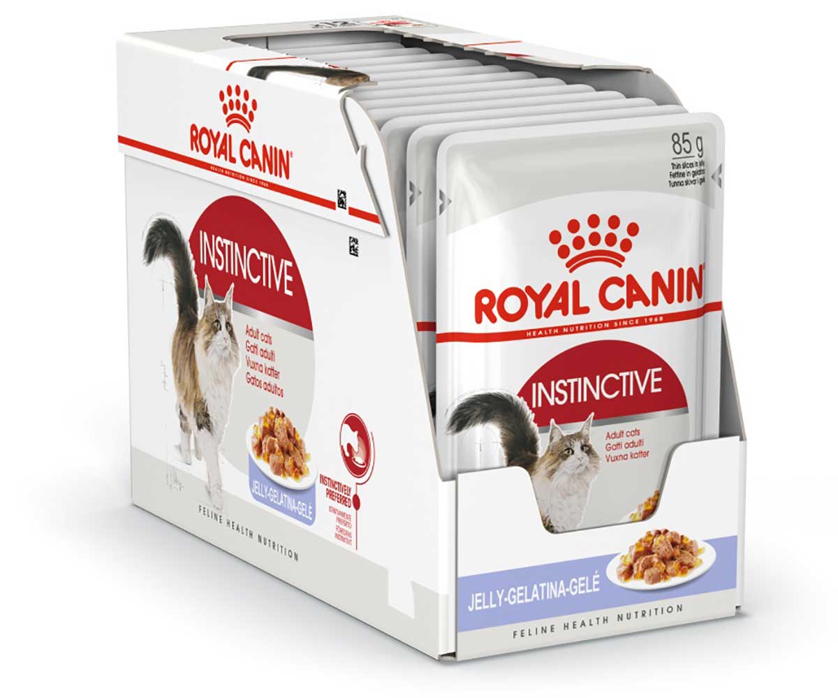 Влажный Корм Royal Canin (Роял Канин) Для Кошек Аппетитные Кусочки в Желе Feline Health Nutrition Instinctive Jelly 85г