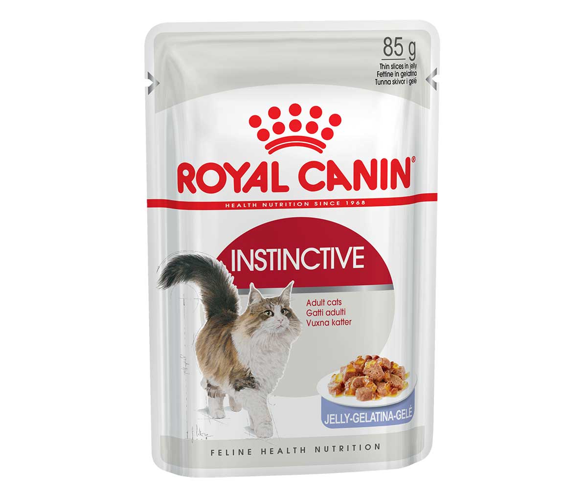 Влажный Корм Royal Canin (Роял Канин) Для Кошек Аппетитные Кусочки в Желе Feline Health Nutrition Instinctive Jelly 85г