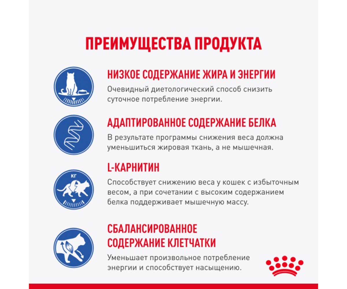 Влажный Корм Royal Canin (Роял Канин) Для Кошек Контроль Веса Аппетитные Кусочки в Соусе  Light Weight Care 85г