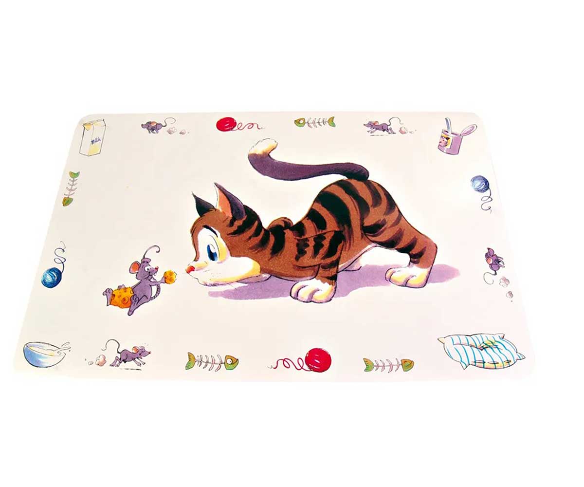 Коврик Под Миску Trixie (Трикси) Кошка 44*28см 24544