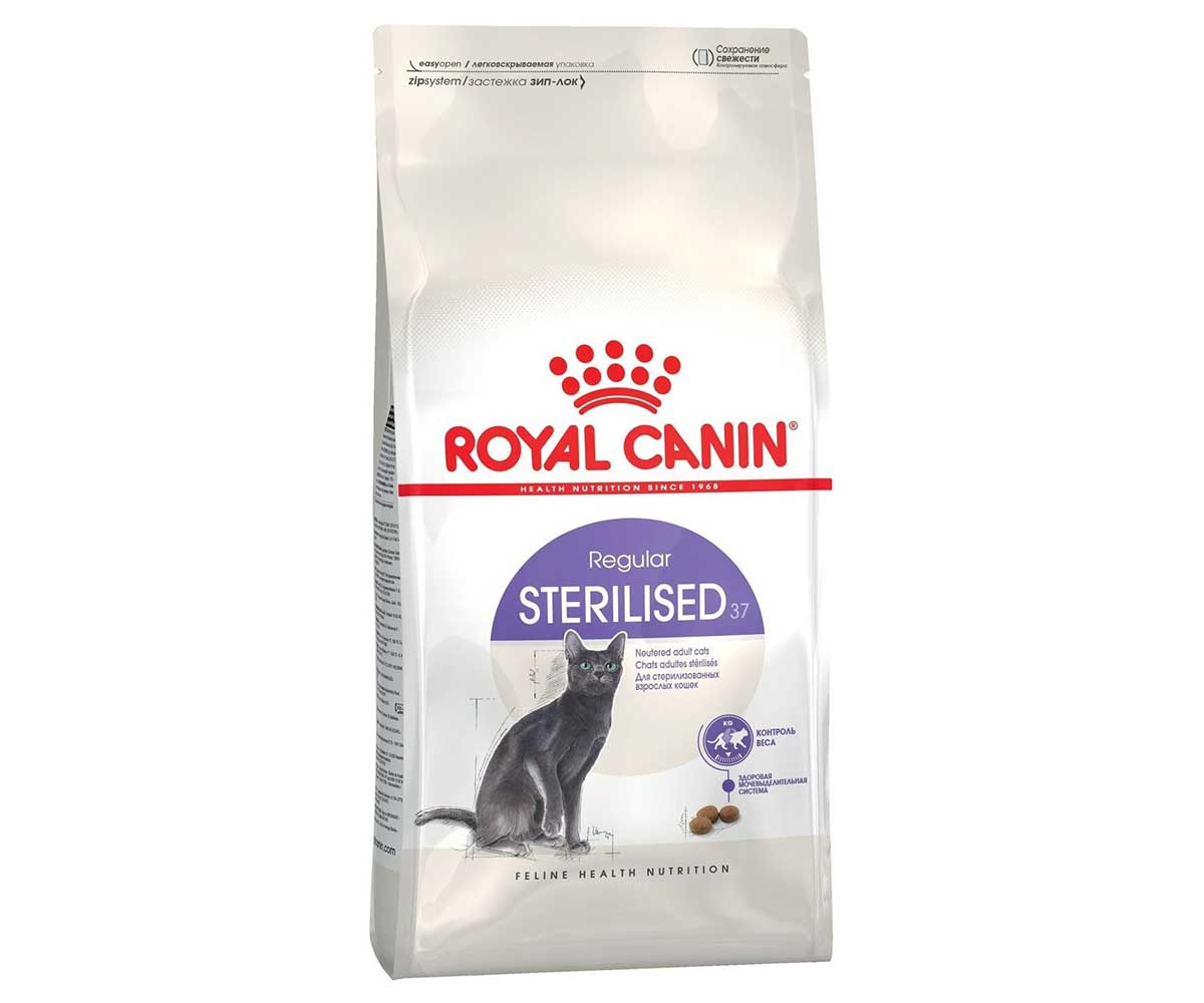 Сухой Корм Royal Canin (Роял Канин) Для Стерилизованных Кошек Feline Health Nutrition Sterilised 37  2кг