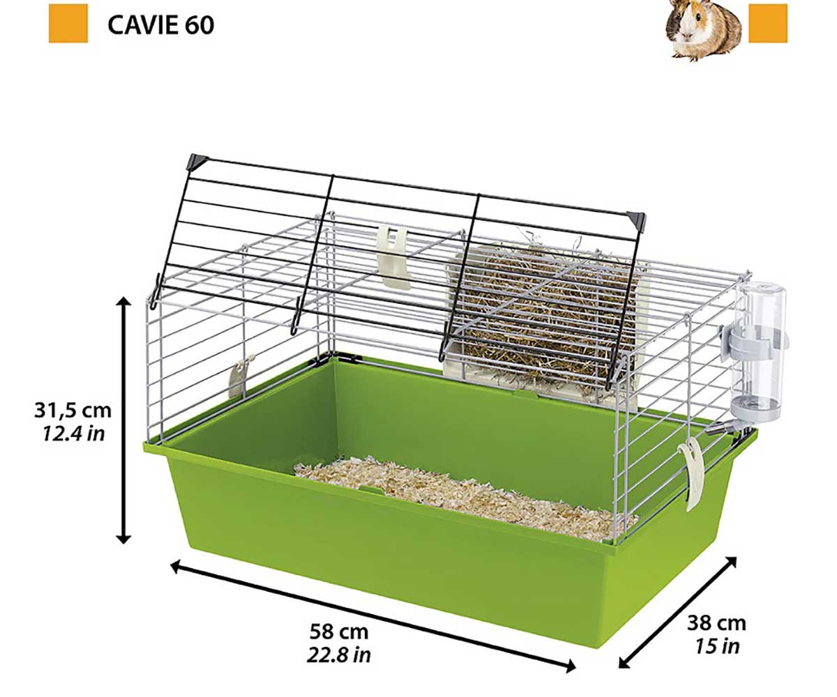 Клетка Для Морских Свинок Ferplast (Ферпласт) Cavia 60 58*38*32см