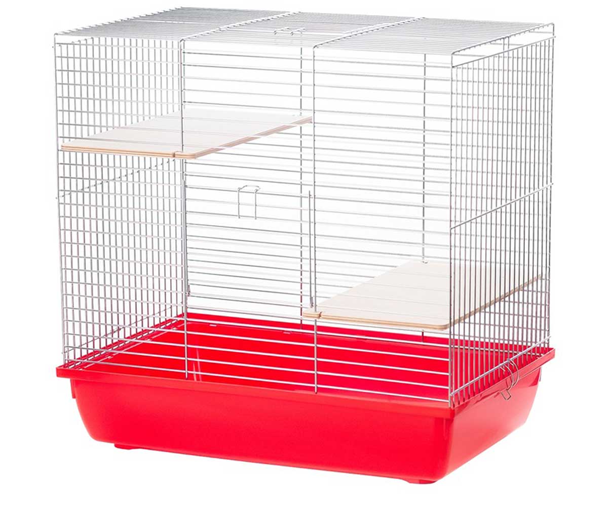 Клетка Для Шиншилл Inter-Zoo (Интер-Зоо) 58*38*57см CHINCHILLA 60 ZINC G077