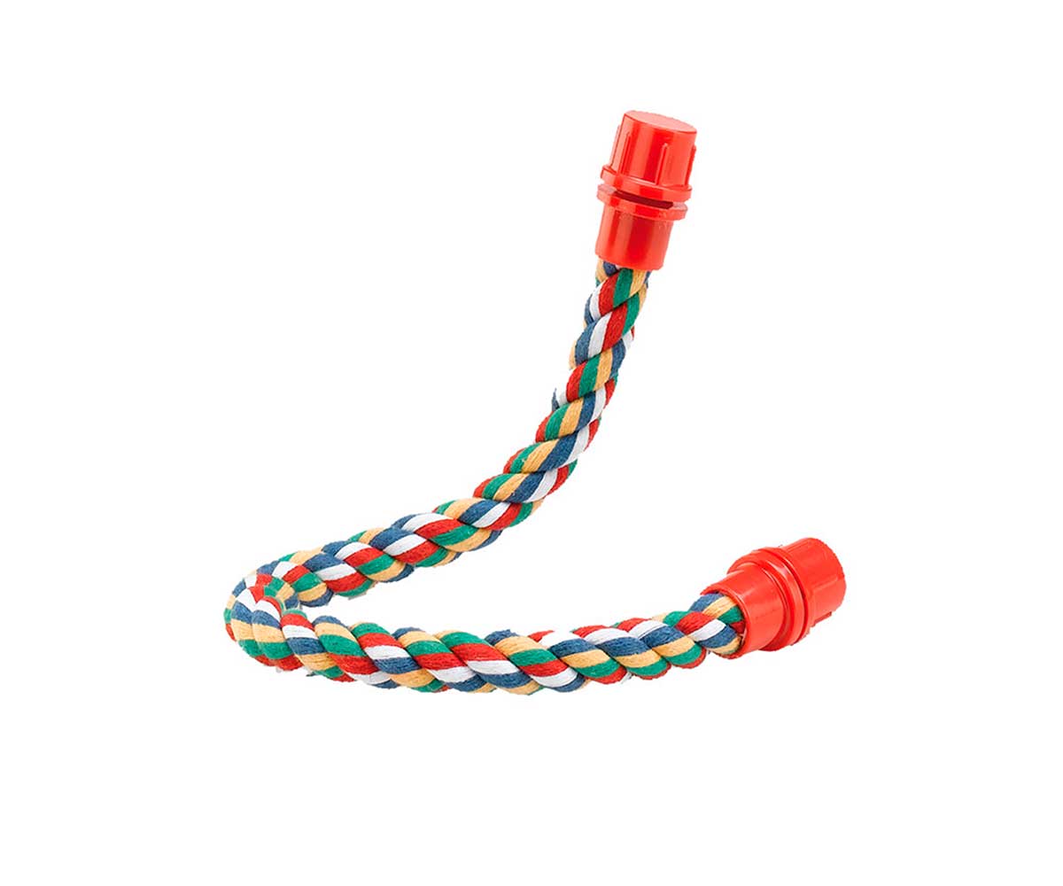 Игрушка Для Птиц Ferplast (Ферпласт) Жердочка Гибкая Из Хлопка 1,6*37см Fa4112