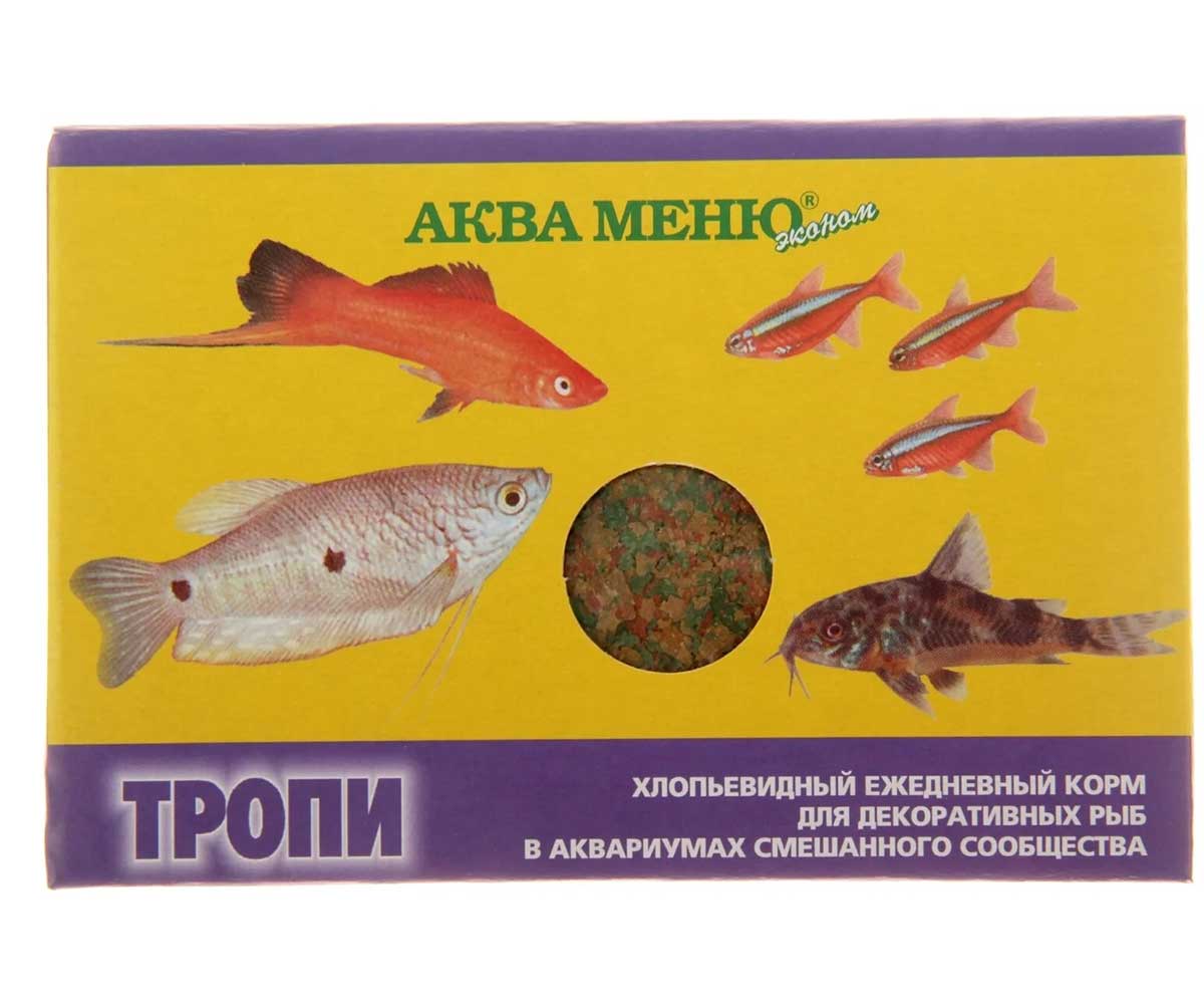 Корм Для Рыб Аква Меню Тропи Хлопья 11г