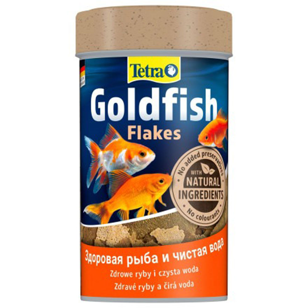 Корм Для Рыб Tetra (Тетра) Goldfish Food Хлопья Для Золотых Рыб 100мл 177635