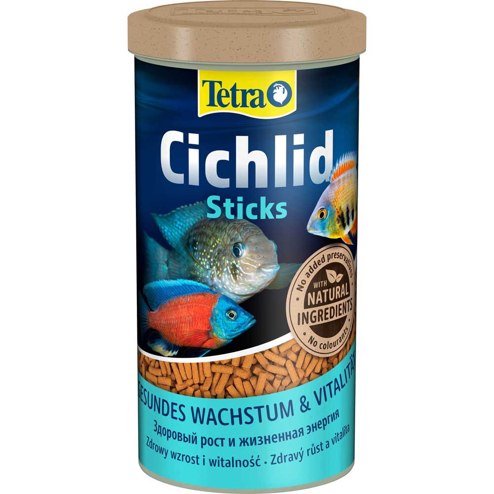 Корм Для Рыб Tetra (Тетра) Cichlid Sticks Палочки Для Цихлид 1л 198975