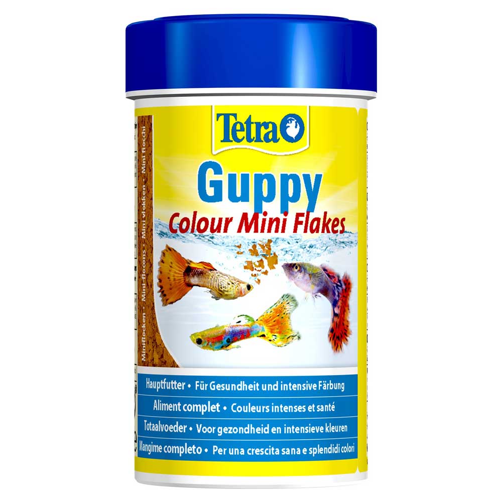 Корм Для Рыб Tetra (Тетра) Guppy Colour Хлопья Для Гуппи Для Окраса 100мл 197275