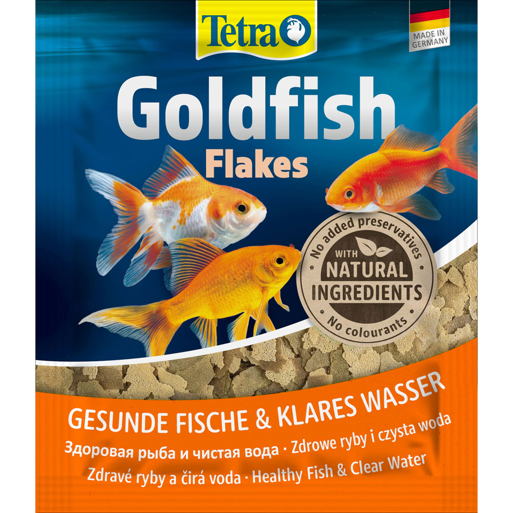 Корм Для Рыб Tetra (Тетра) Goldfish Flakes Хлопья Для Золотых Рыб 12г 766389