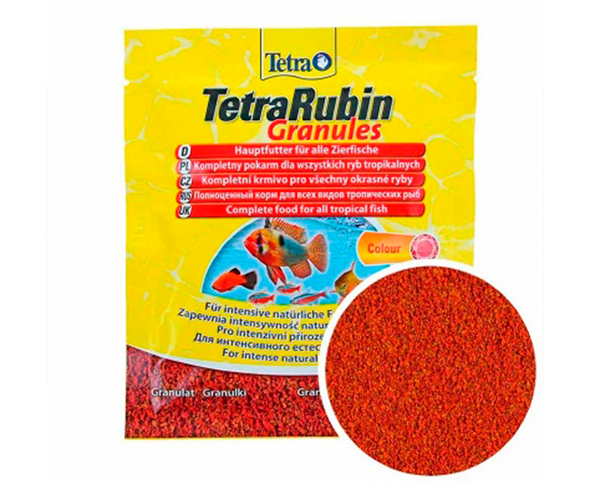 Корм Для Рыб Tetra (Тетра) Rubin Granules Гранулы Для Окраски 15г 193765