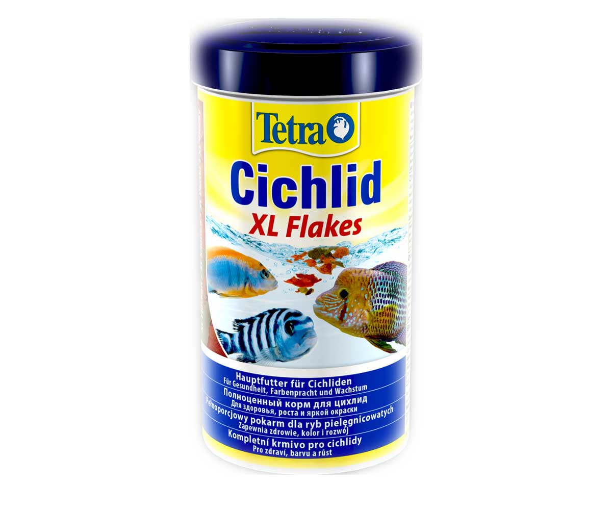 Корм Для Рыб Tetra (Тетра) Cichlid XL Flakes Хлопья Для Цихлид 1л 204294