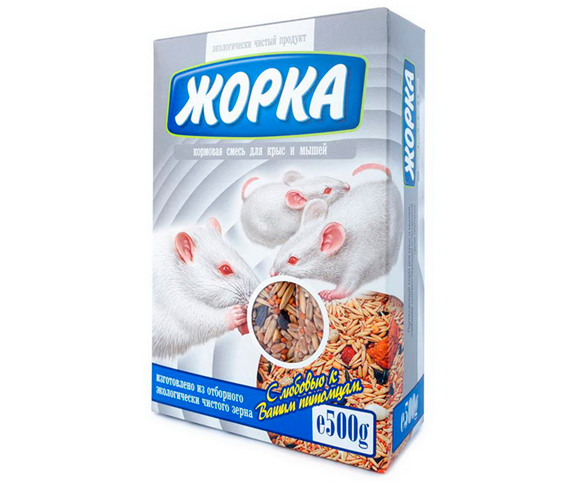 Корм Для Крыс и Мышей Жорка 500г