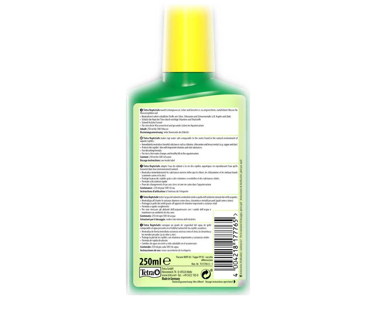 Кондиционер Для Террариума Tetra (Тетра) ReptoSafe Для Воды 100мл 177727