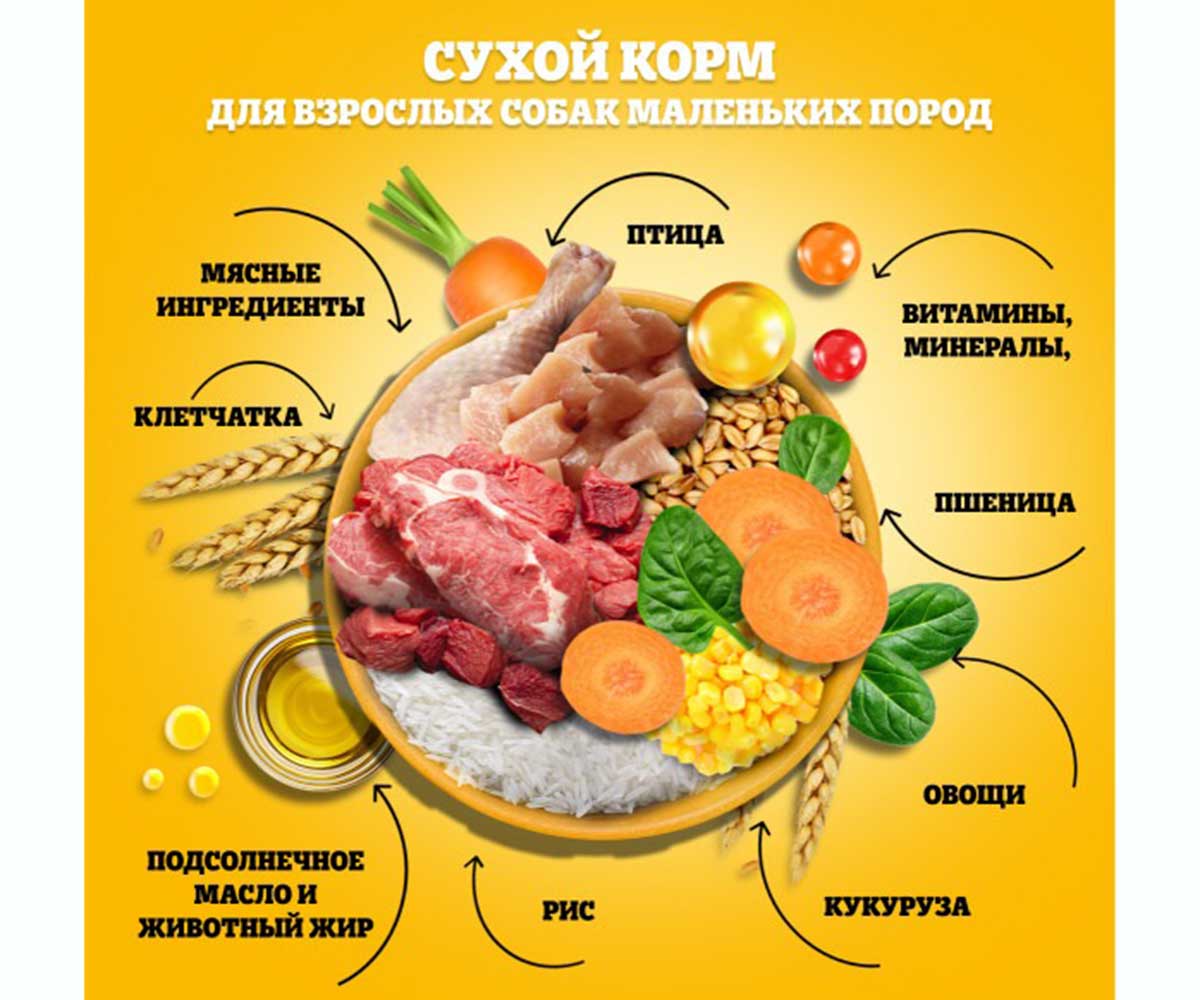 Сухой Корм Pedigree (Педигри) Для Собак Мелких Пород Говядина 13кг