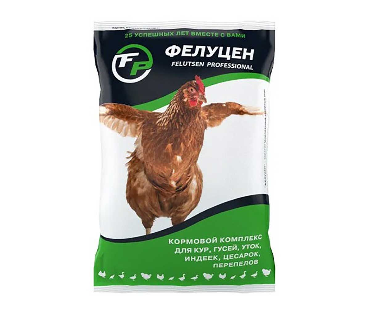 Фелуцен Порошок Для Кур и Домашней Птицы 1кг