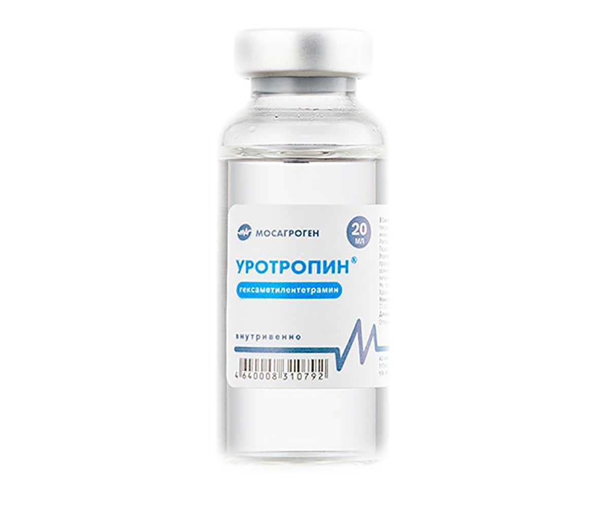 Уротропин 40% 20мл Раствор Для Инъекций МосАгроГен