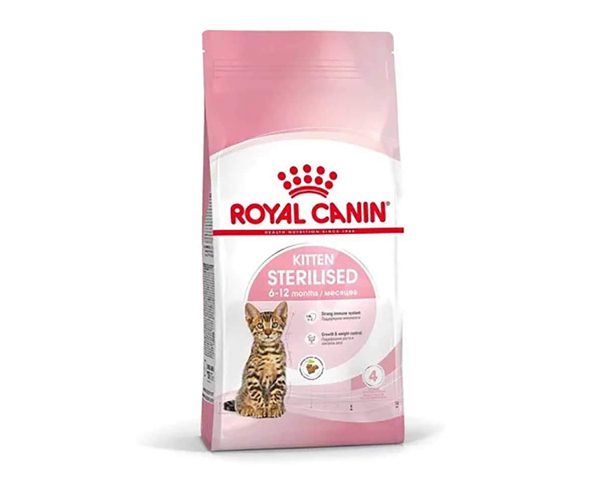 Сухой Корм Royal Canin (Роял Канин) Для Стерилизованных Котят Feline Health Nutrition Kitten Sterilised 2кг