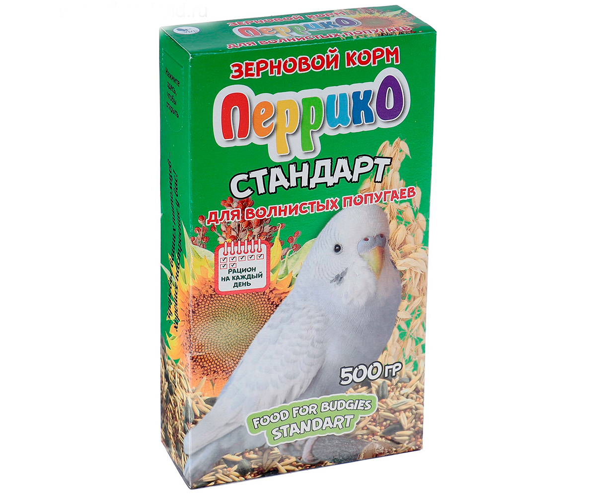 Корм Перрико Стандарт Для Волнистых Попугаев 500г