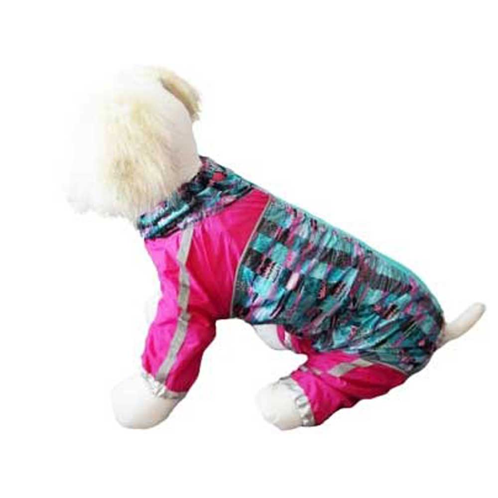 Дождевик Для Собак Миниатюрных и Мелких Пород Mango Малиновый 10 Pet Fashion (Пет Фешн) Девочка
