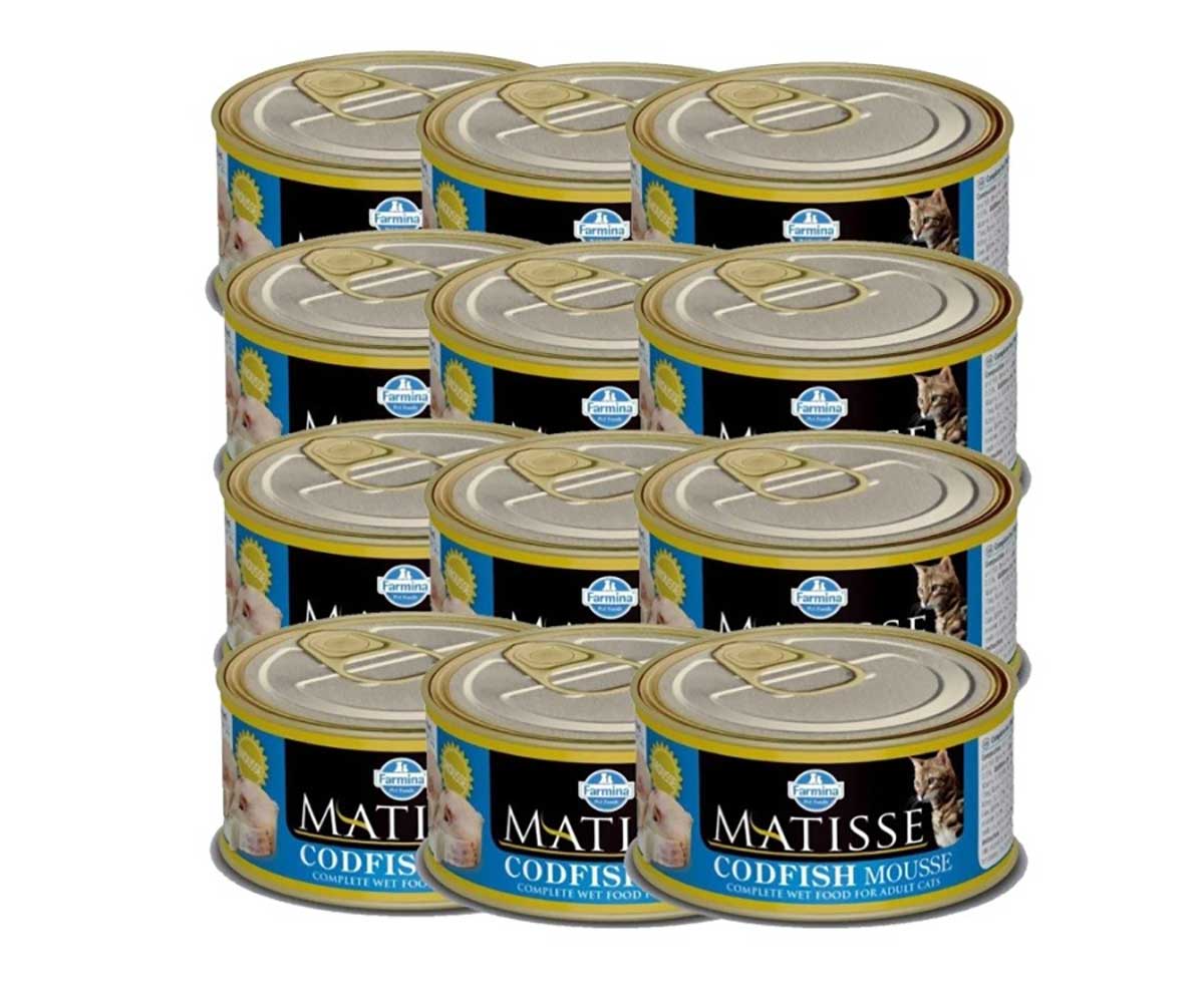 Консервы Farmina (Фармина) Для Кошек Треска Мусс Matisse Mousse 85г