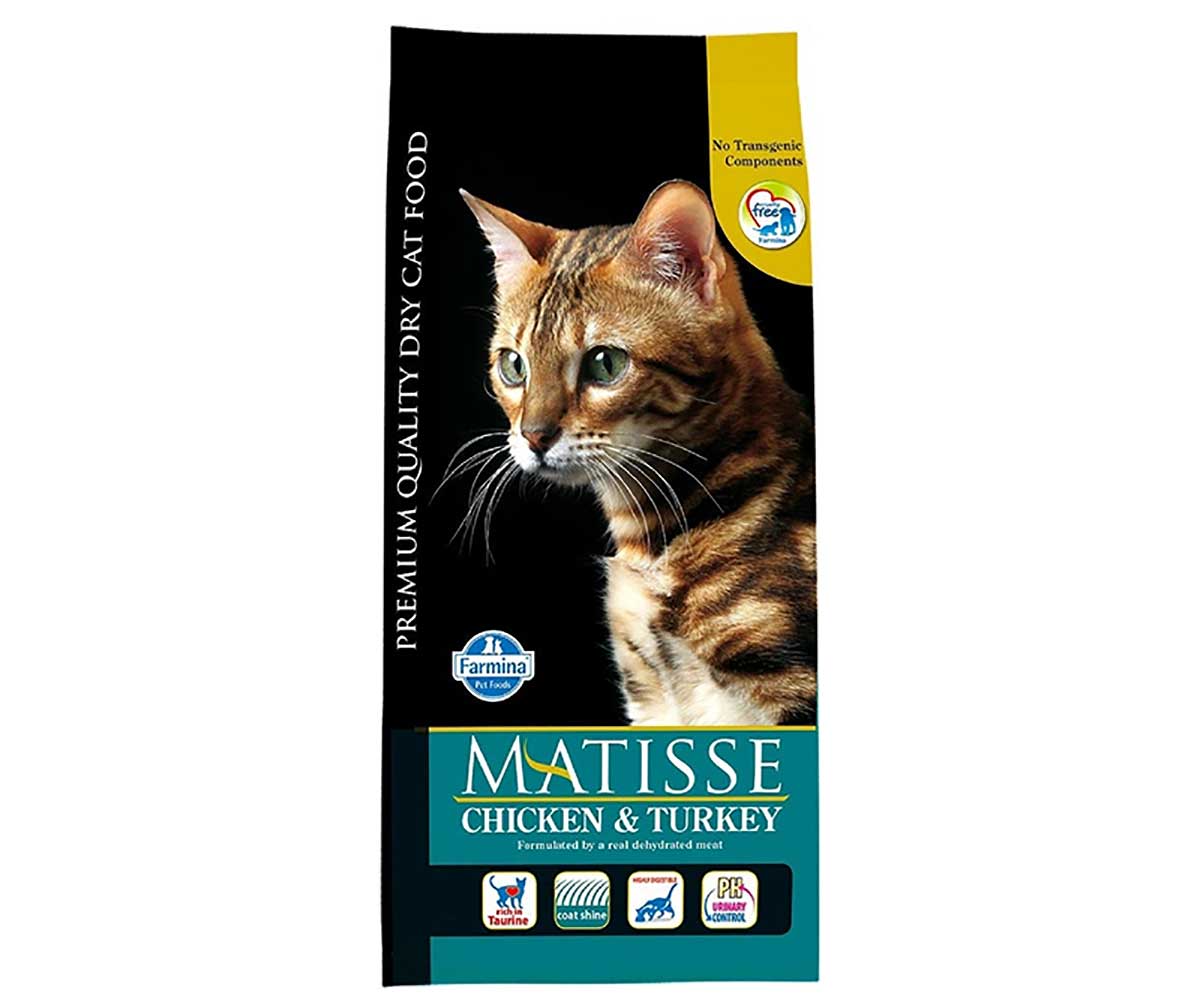 Сухой Корм Matisse (Матисс) Для Кошек Курица и Индейка Chicken & Turkey 1,5кг
