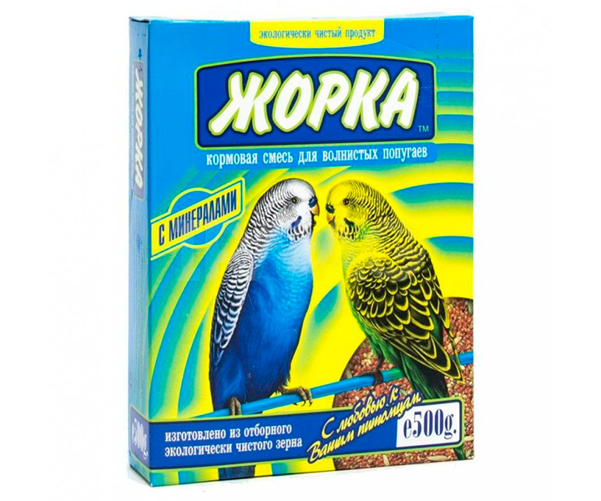 Корм Жорка Для Волнистых Попугаев Минералы 500г (1*18)