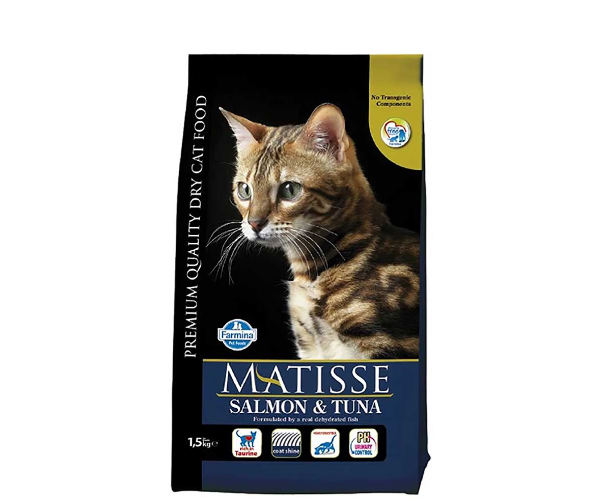 Сухой Корм Matisse (Матисс) Для Кошек Лосось и Тунец Matisse Salmon & Tuna 1,5кг