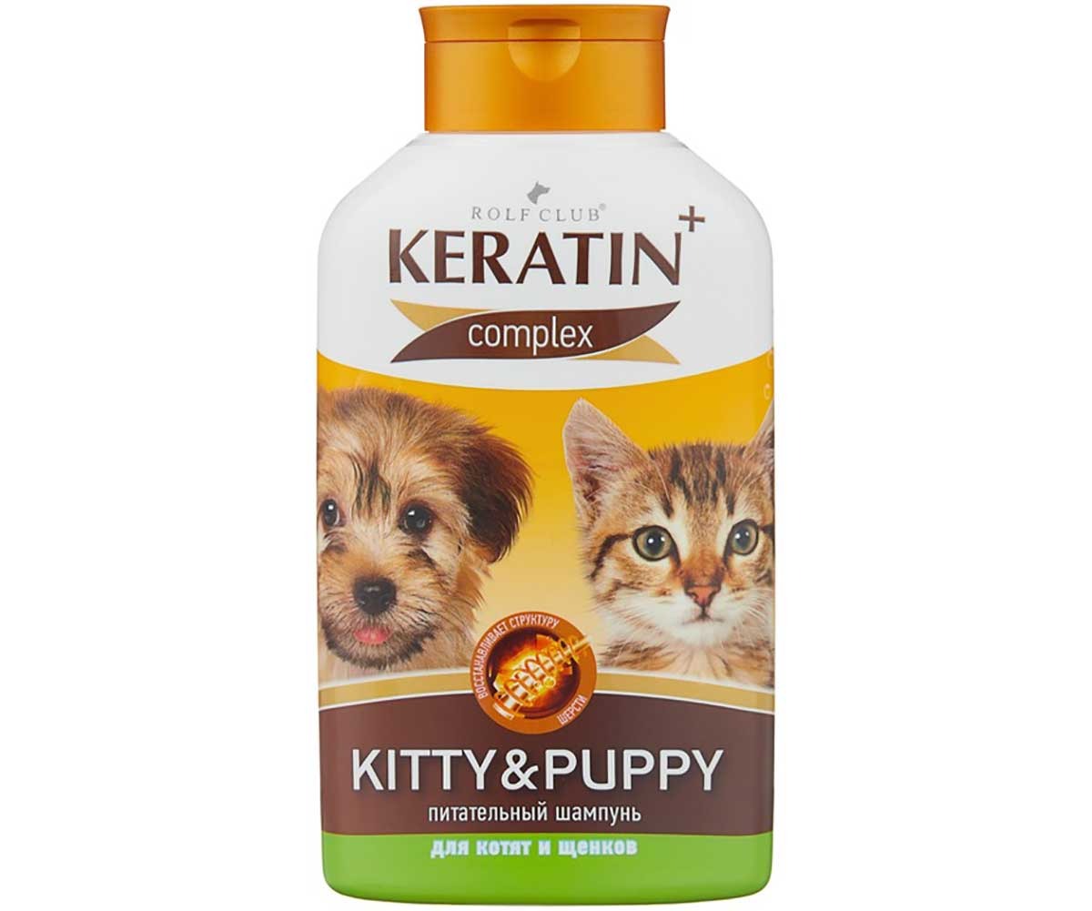 Keratin+ Complex Kitty Puppy Шампунь Для Котят и Щенков  400мл R506