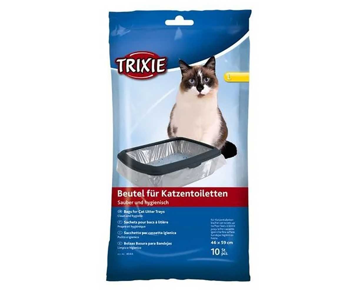 Пакеты Уборочные Для Кошачьих Туалетов Trixie (Трикси) 46*59см 10шт L 4044