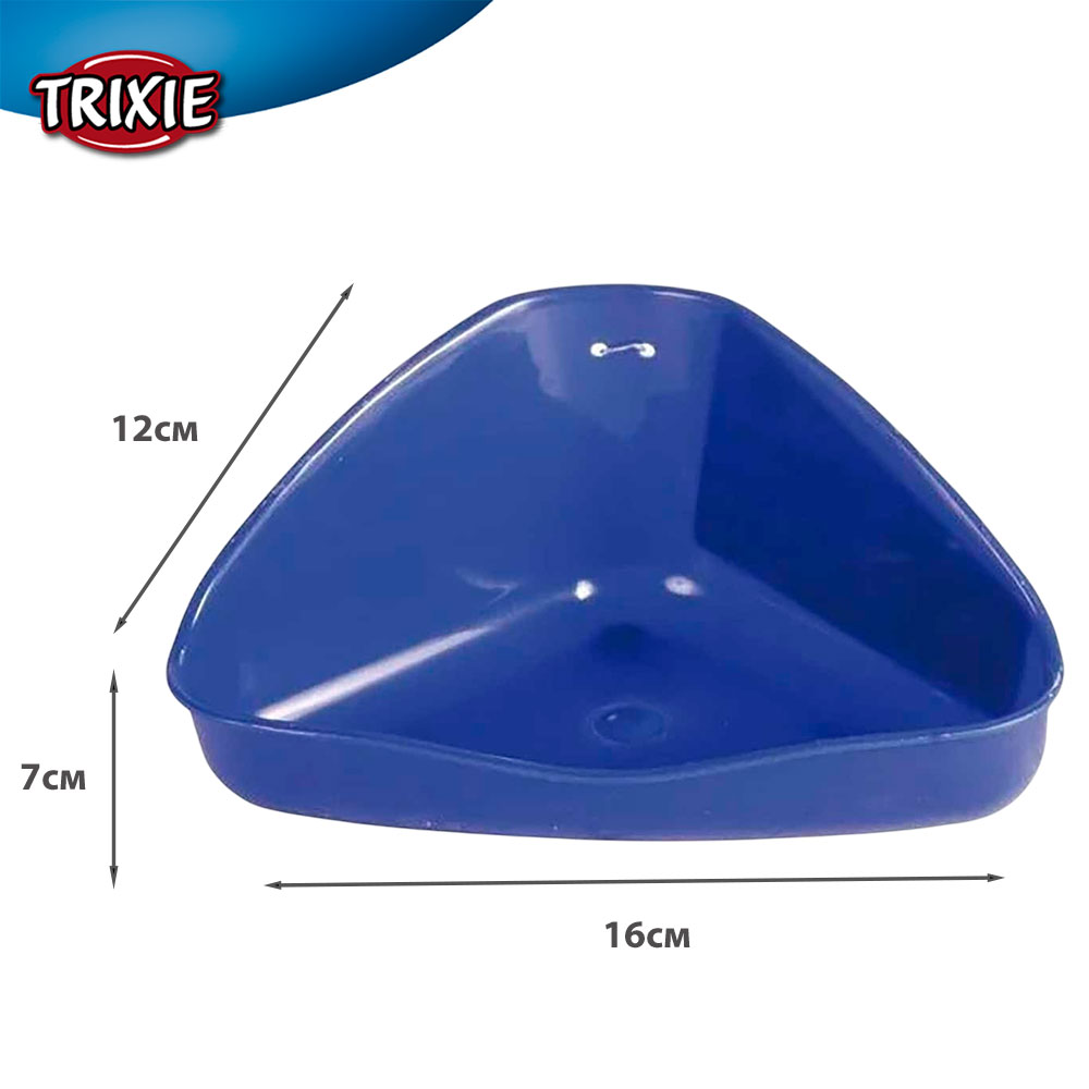 Туалет Для Хомяка Trixie (Трикси) Угловой 16*7*12см 6254