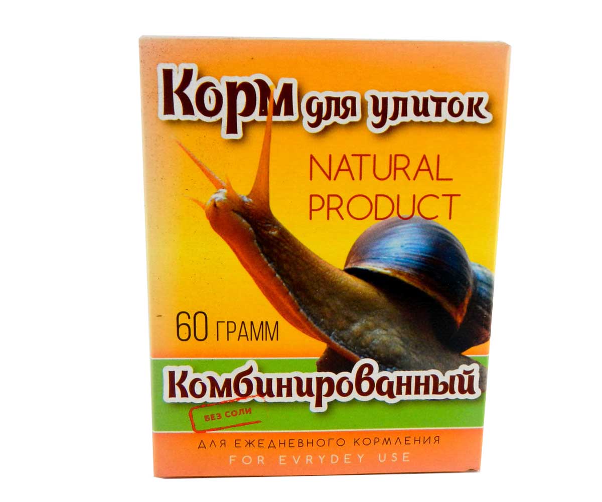 Корм Для Улиток Эльф Комбинированный 60г