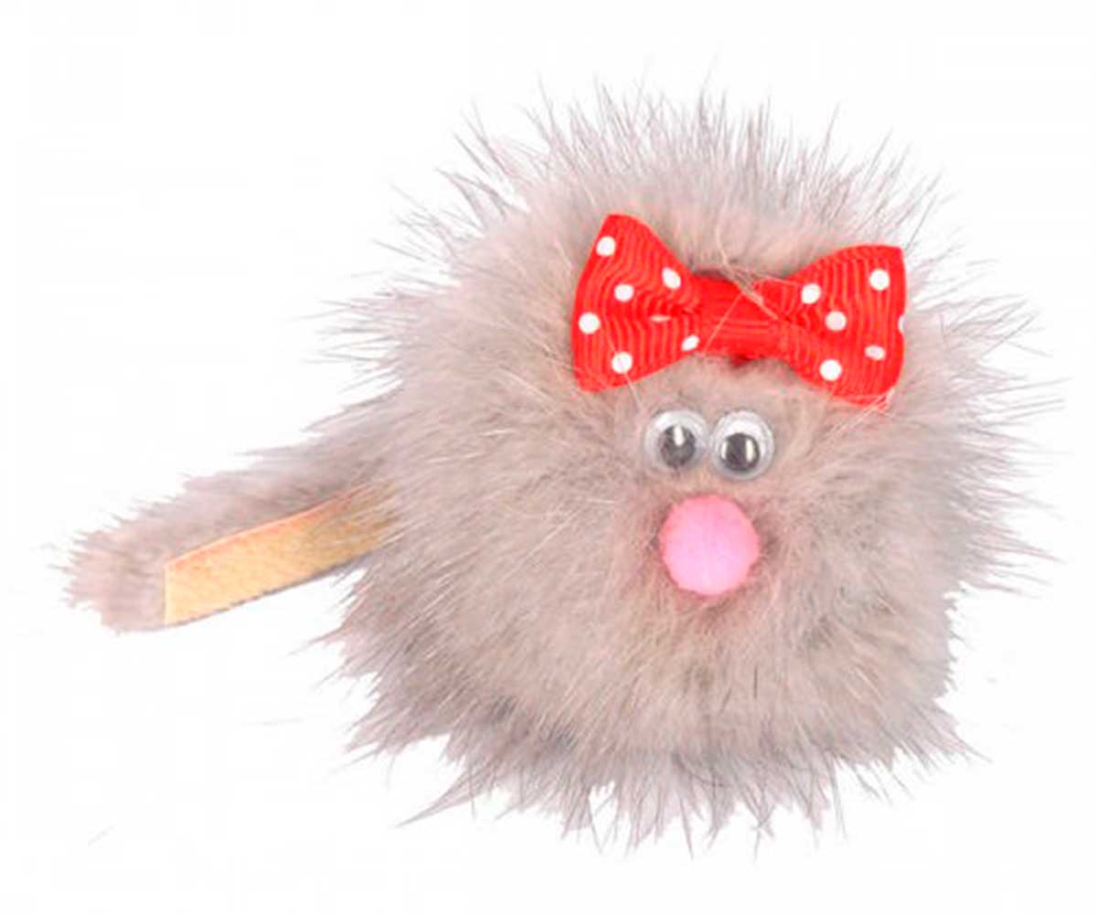 Игрушка Для Кошек Зверек Норка Микки 5см Gosi PETTO 07231