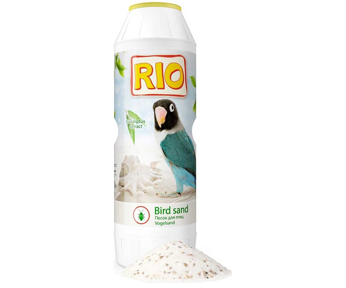 Песок Для Птиц Rio (Рио) Гигиенический с Экстрактом Эвкалипта и Ракушечником 2кг