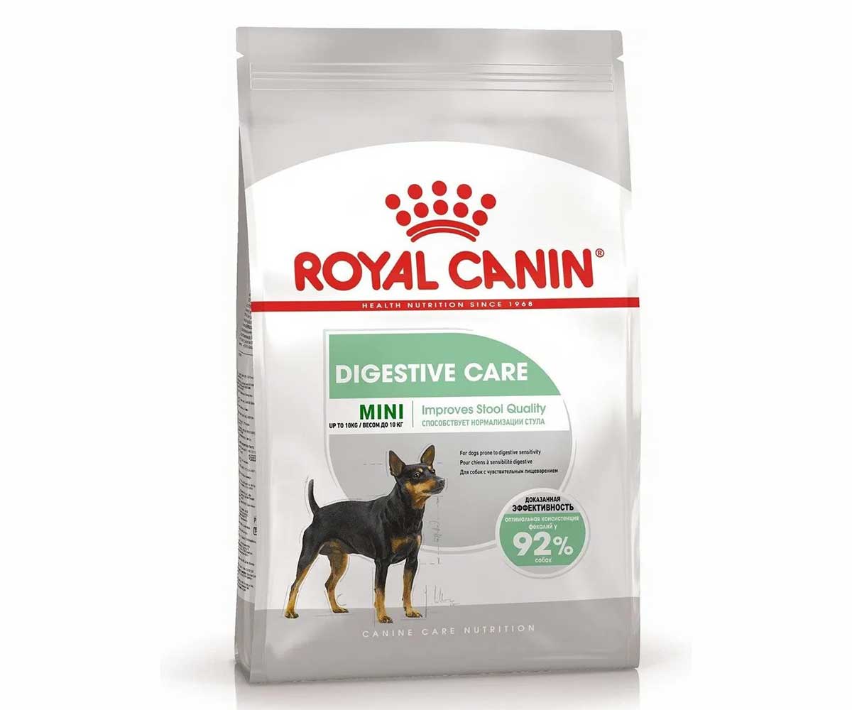Сухой Корм Royal Canin (Роял Канин) Для Собак Мелких Пород с Чувствительным Пищеварением MINI Digestive Care 1кг