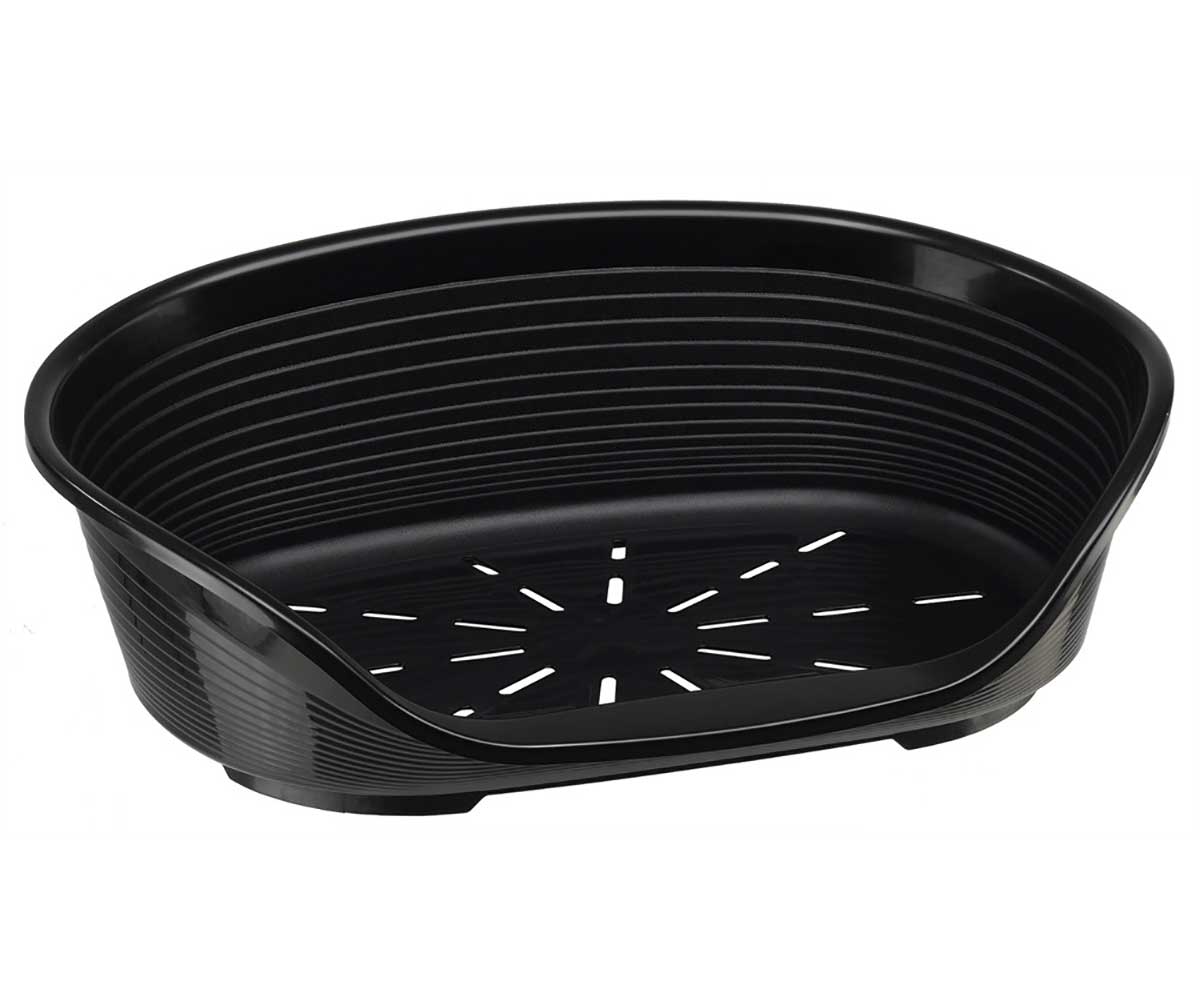 Лежак Для Кошек и Собак Мелких Пород Ferplast (Ферпласт) 49*36*17,5см Siesta Deluxe 2 Черный 70202936