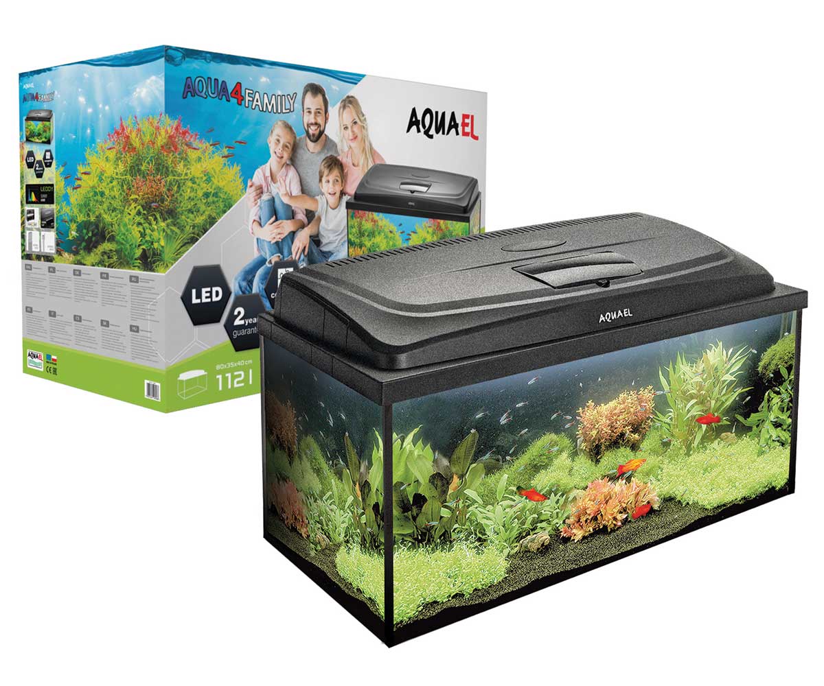 Аквариум Aquael (Акваэль) Aqua4 Family 80 Прямой 112л 80*35*40см 113491