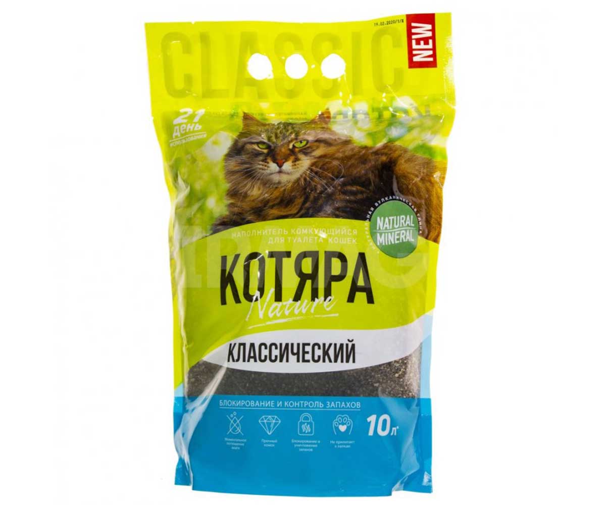 Наполнитель Для Кошачьего Туалета Котяра Полиэтиленовый Пакет 4,2кг-10л