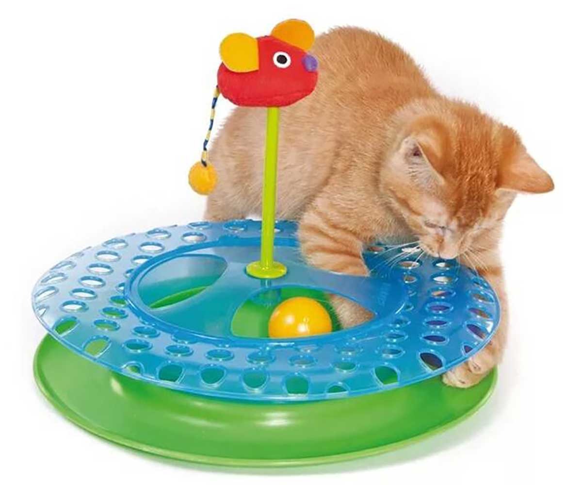 Игрушка Для Кошек Petstages (ПетСтейдж) Трек 2-Мячика II 736