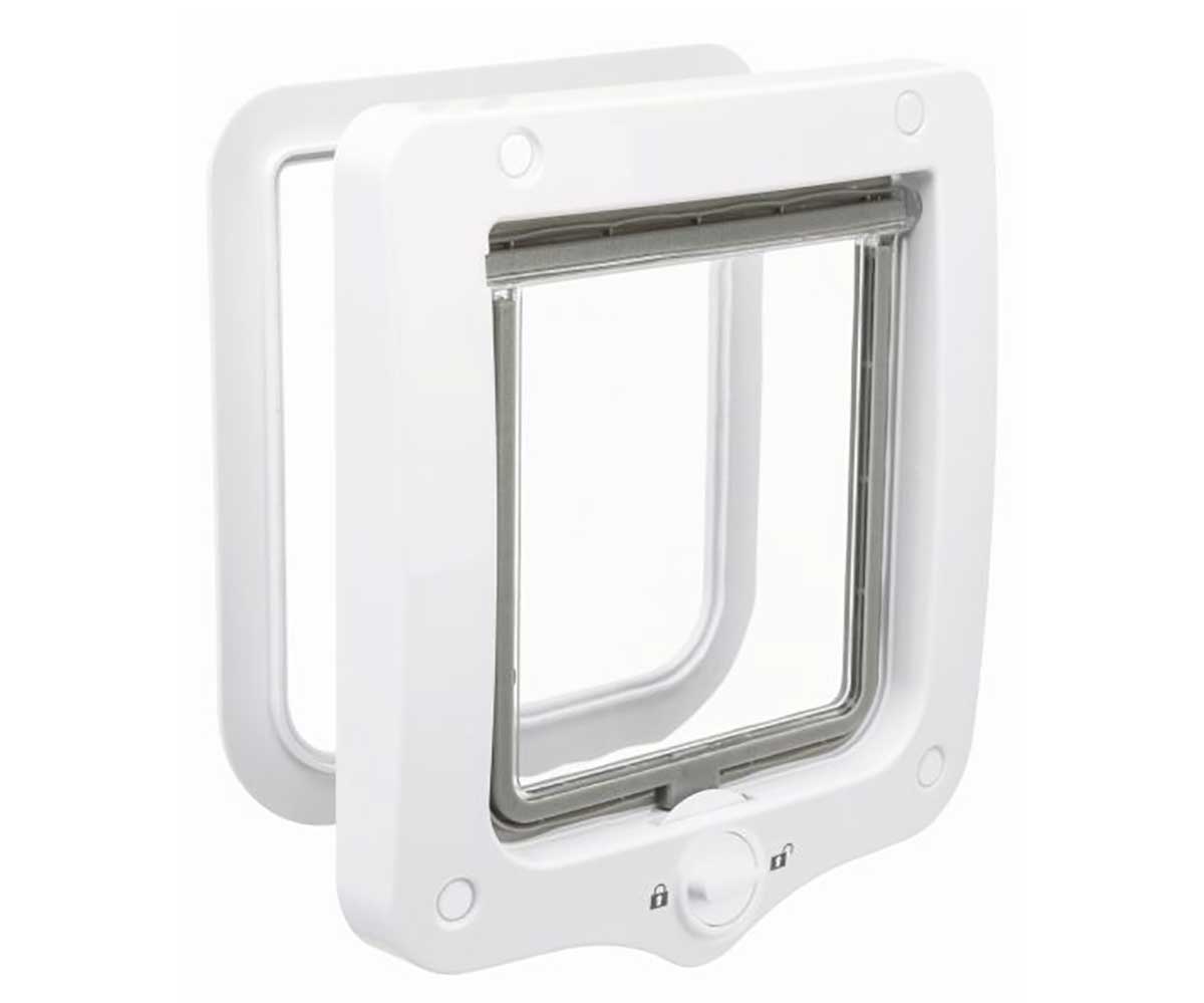 Дверь Для Кошки Trixie (Трикси) 20*22см 2-Way 44201 Белый