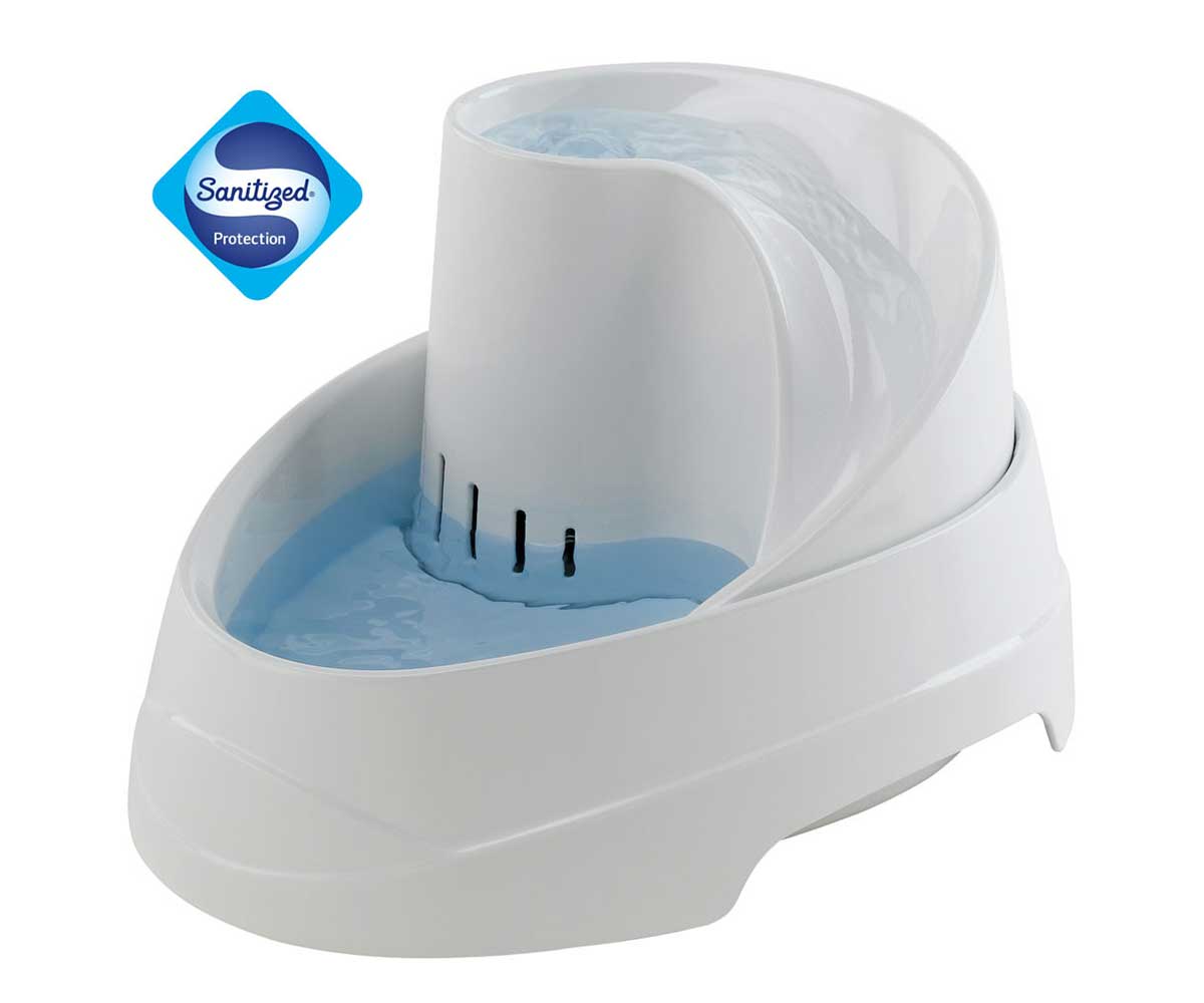 Поилка-Фонтан Для Кошек и Собак Мелких Пород Ferplast (Ферпласт) Vega Sanitized 71300011