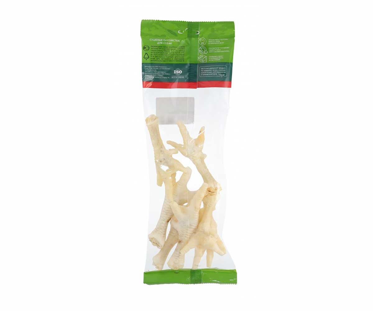 Лакомство Для Собак TiTBit (Титбит) Лапки Куриные XXL 95г