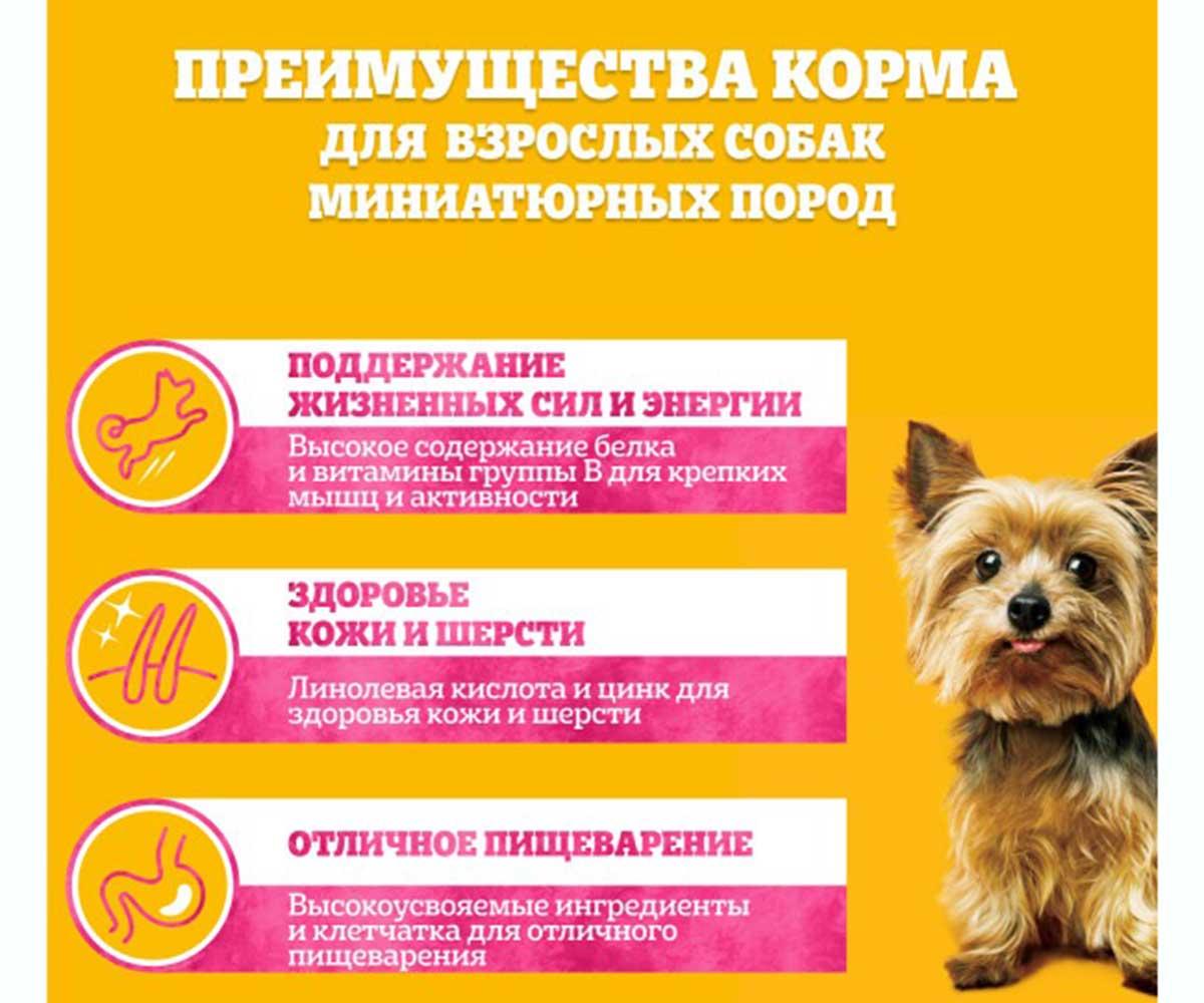 Влажный Корм Pedigree (Педигри) Для Собак Мелких Пород Паштет Говядина 80г (1*24)