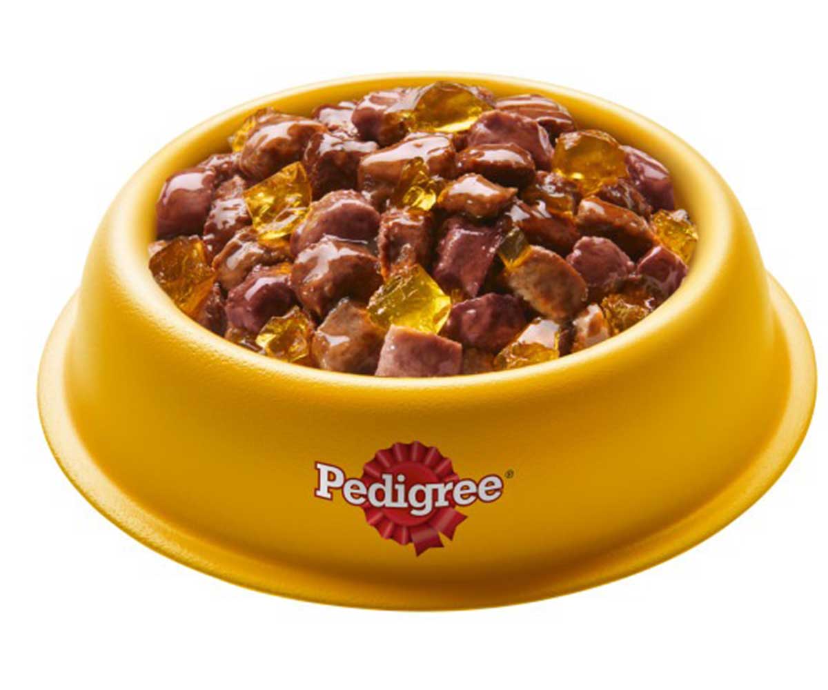 Влажный Корм Pedigree (Педигри) Для Собак Телятина и Печень в Желе 85г (1*28)