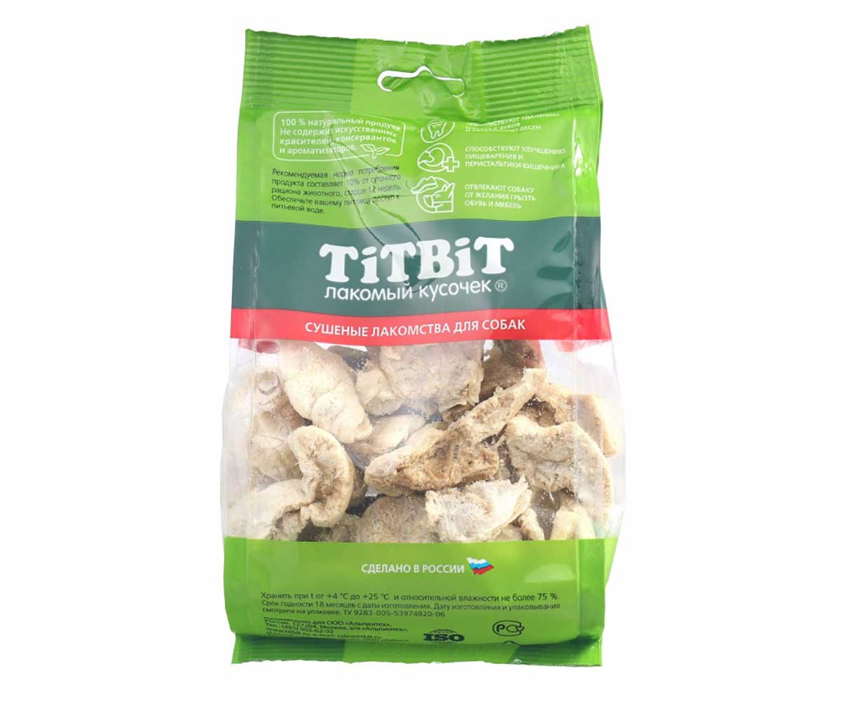 Лакомство Для Собак TiTBit (Титбит) Легкое Говяжье Мягкая Упаковка 21г