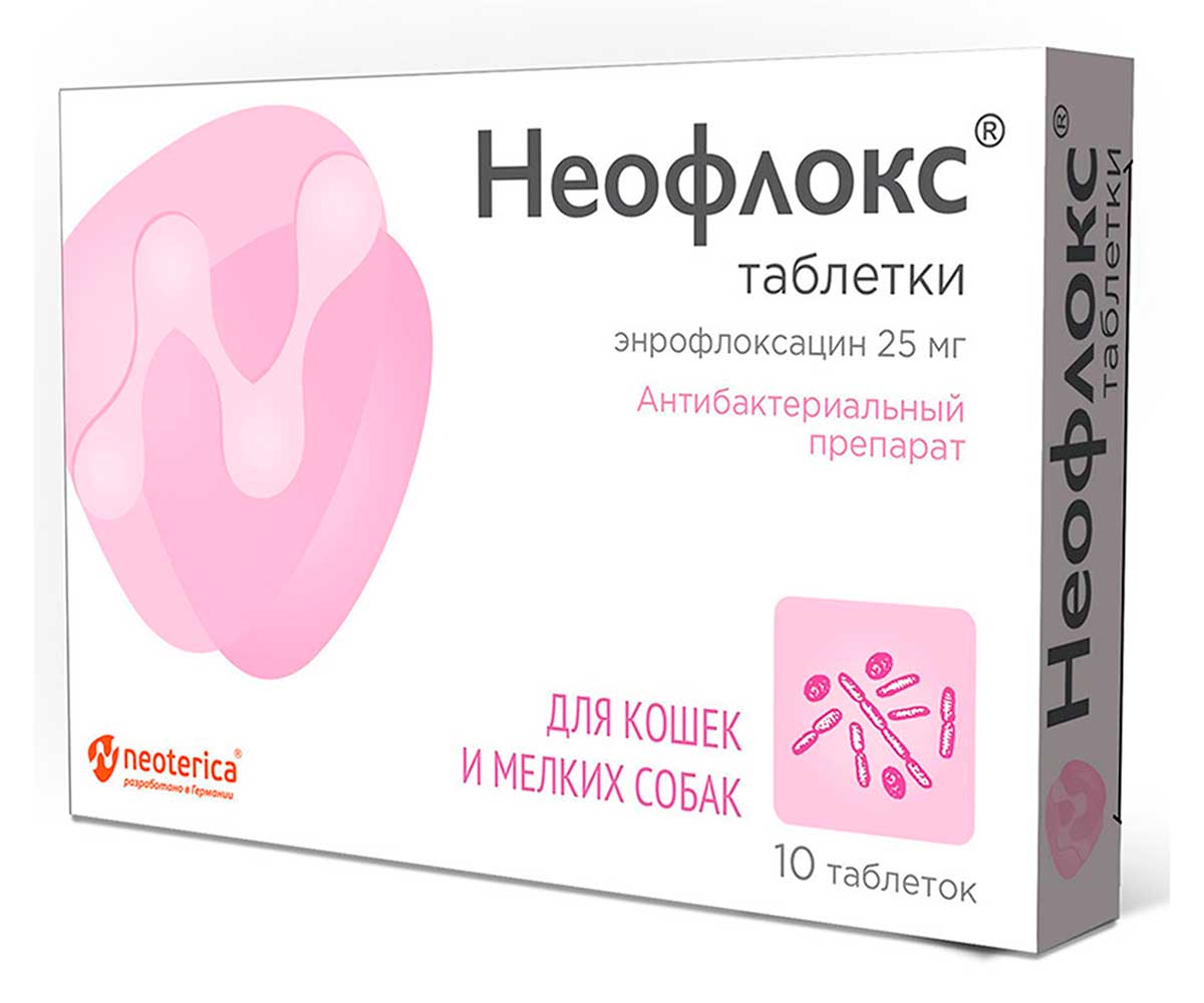 Неофлокс Для Кошек и Мелких Собак 10т V101