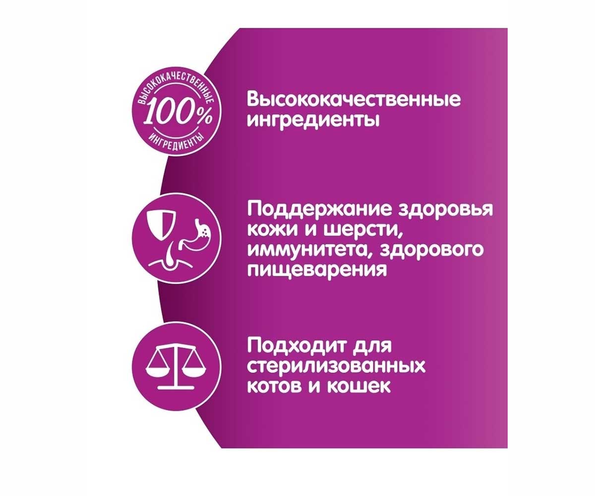 Влажный Корм Whiskas (Вискас) Для Кошек Курица и Индейка Паштет 75г (1*28)