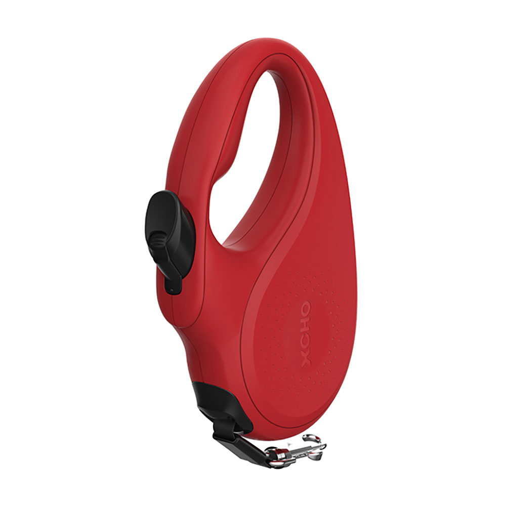 Рулетка Для Кошек и Собак Мелких Пород Xcho (Иксхо) Classic Xs 3м 12кг Красная Лента 51057