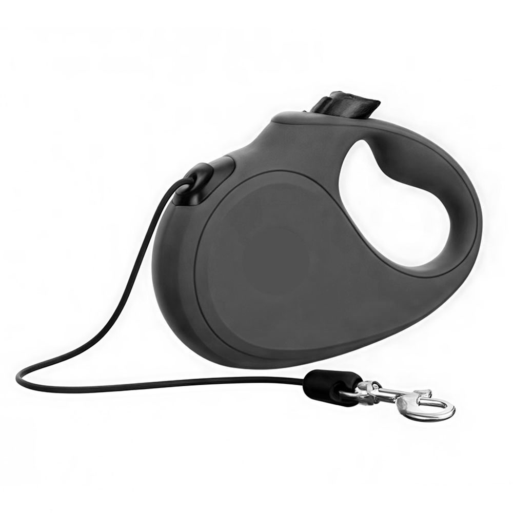 Рулетка Для Собак Средних Пород Xcho (Иксхо) Classic M 5м 20кг Трос Черная