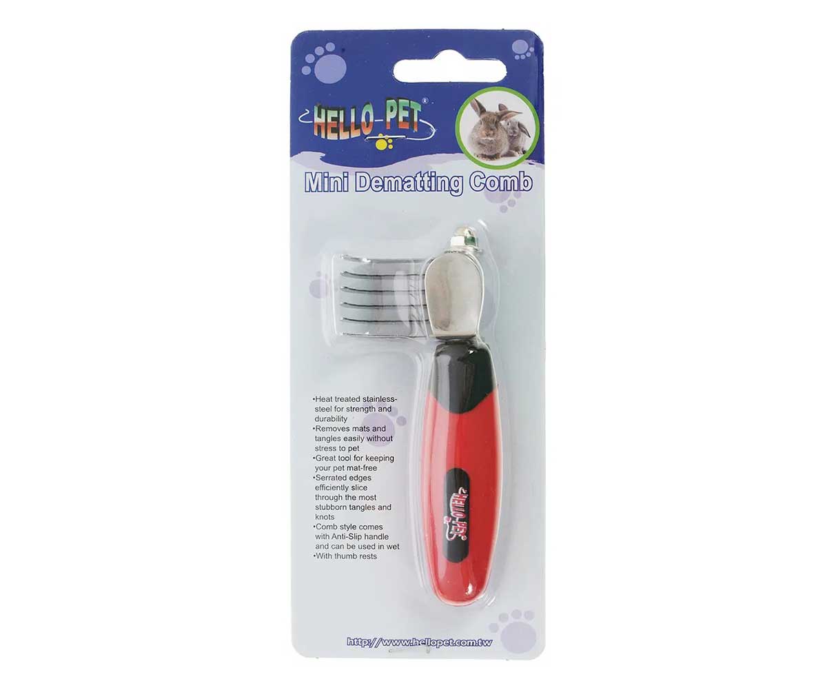 Колтунорез Hello Pet (Хэллоу Пет) Мини Загнутый 348206l (Б) /12/